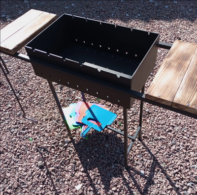 Мангал з розбірними ніжками   № 43